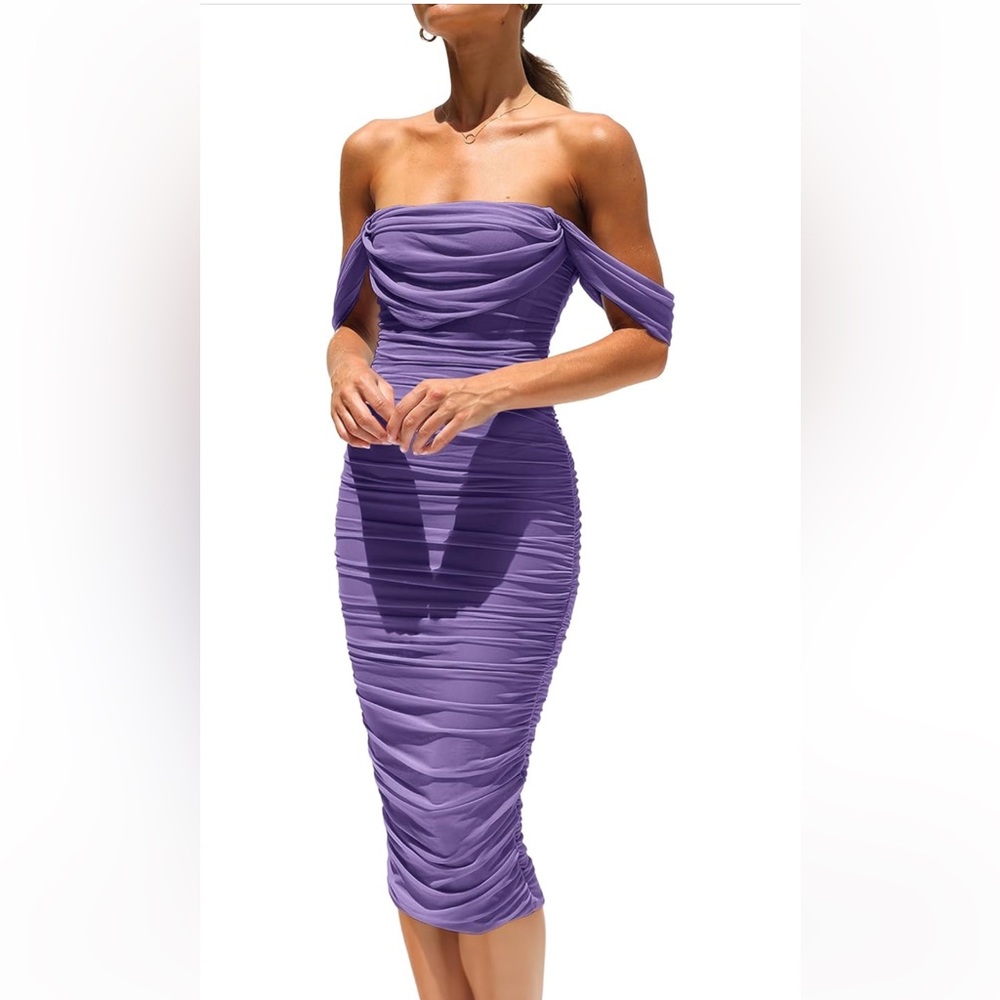 Violet Ruched dress